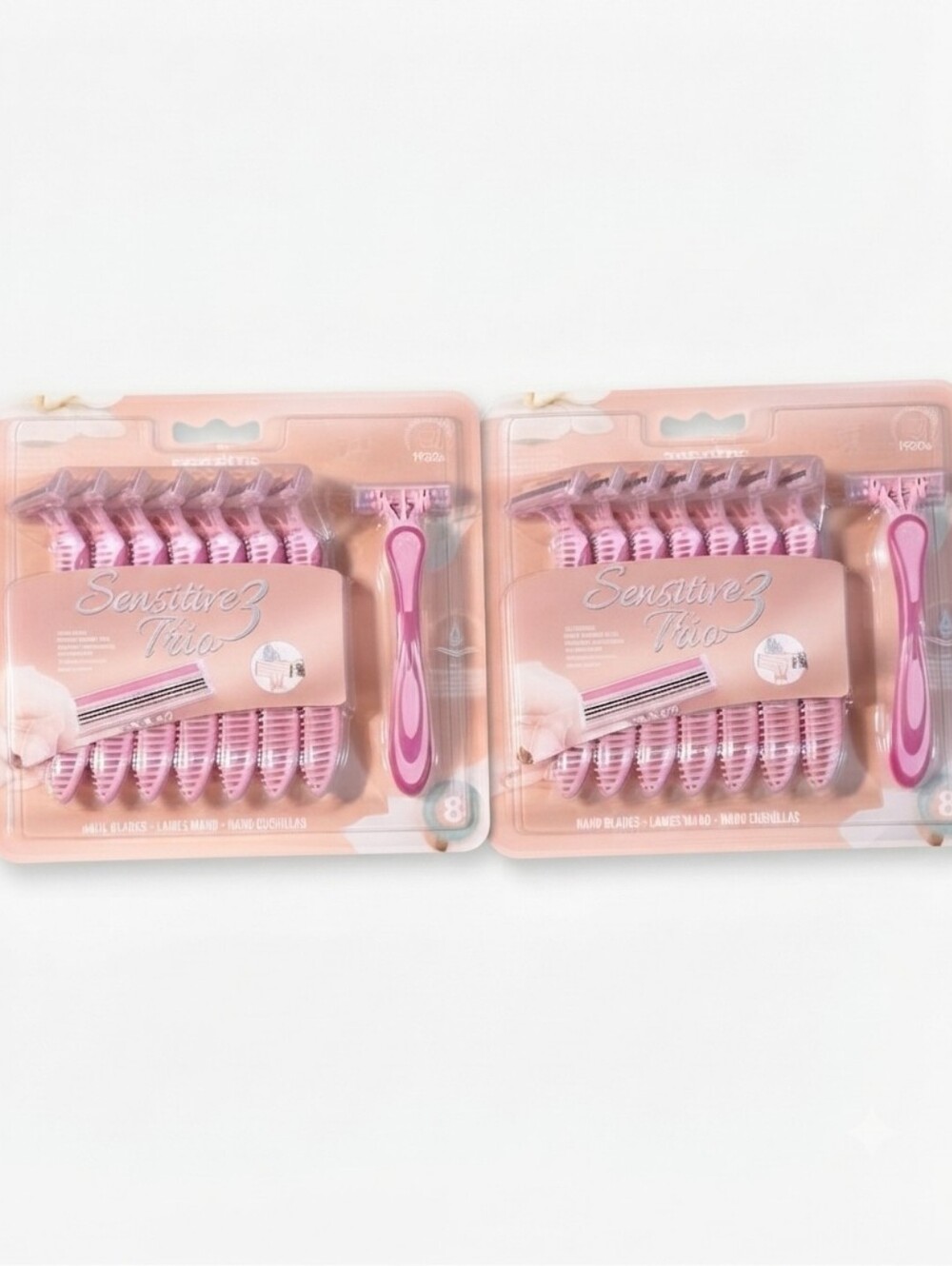 Modess Sensitive 3 Trio Shavers NWT